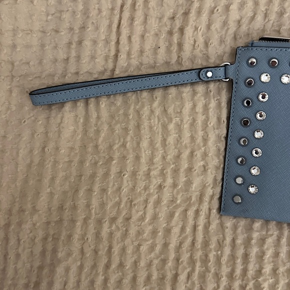 Michael Kors Blue Wristlet - Picture 2 of 5